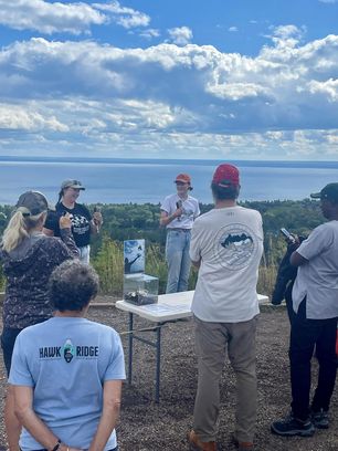 Naturalists Gracie and Lydia Bird Demo by S DePew 24