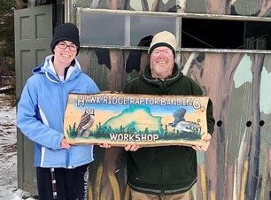 Talented trainee and artist Emma created sign for Frank