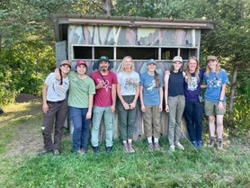 Fall 2023 banding team and trainees