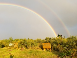 Rainbow over Hawk Ridge by HRBO Staff 3