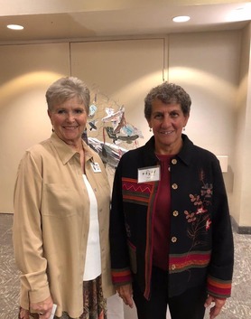 Hawk Ridge Lifetime Achievement Award Recipients 2019 Jeanne Filiatrault Laine and Gail Marsman
