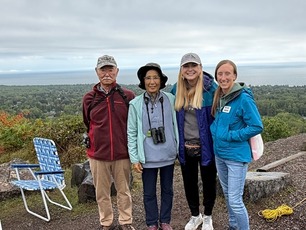 Annual visitor friends from Japan